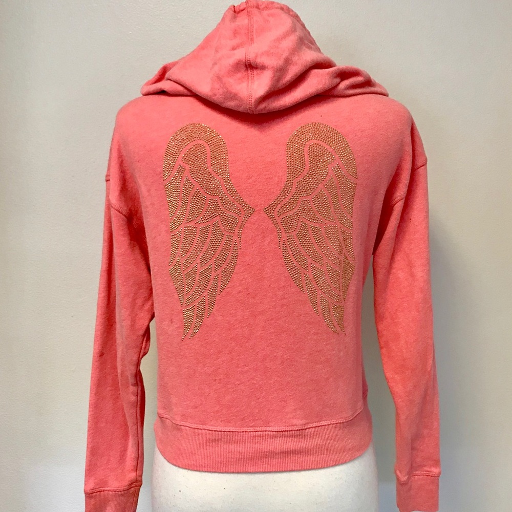 Victoria Secret Coral Angel sweatshirt